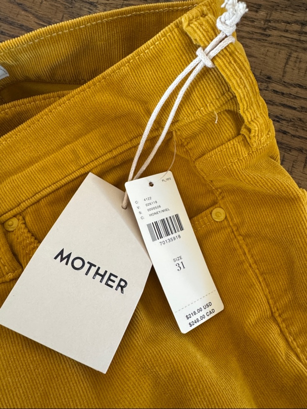 NWT MOTHER The Mid Rise Dazzler in Hopscotch - Picture 15 of 15
